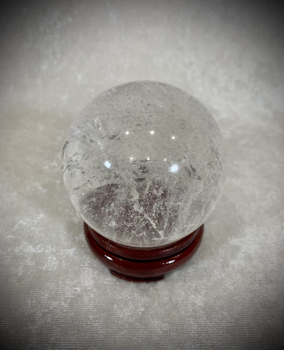 Clear Quartz Sphere 1