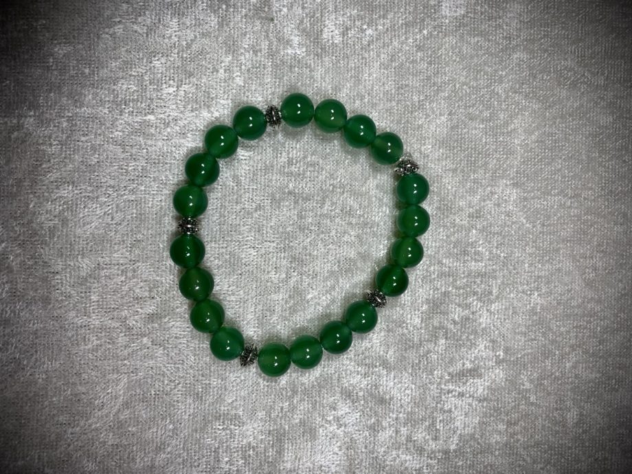 Green Agate Bracelet 1