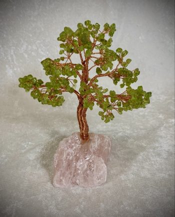 Jade Quartz Crystal Tree 1