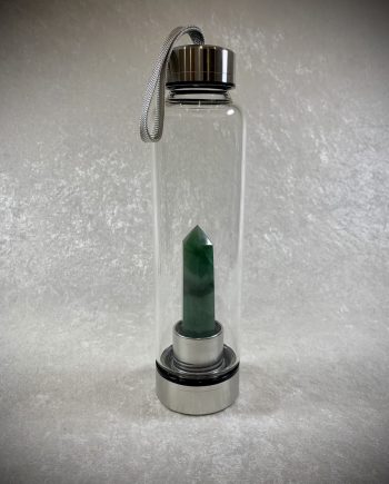Jade Quartz Crystal Bottle 1